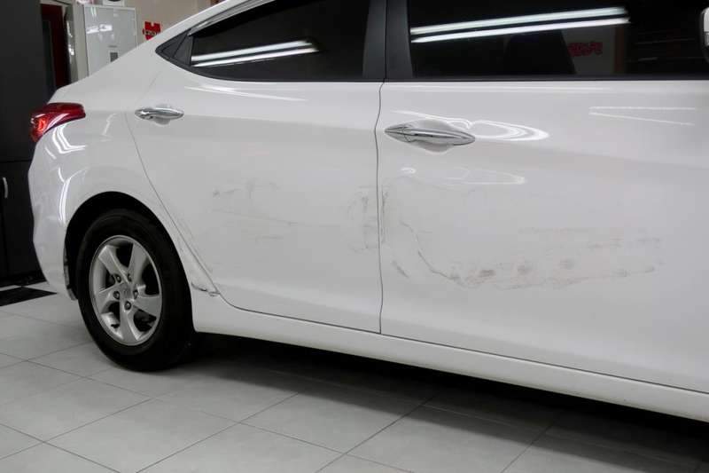 마포구 아반떼 리어 펜더 찢어져도 복원이 가능하다면 복 시공 전