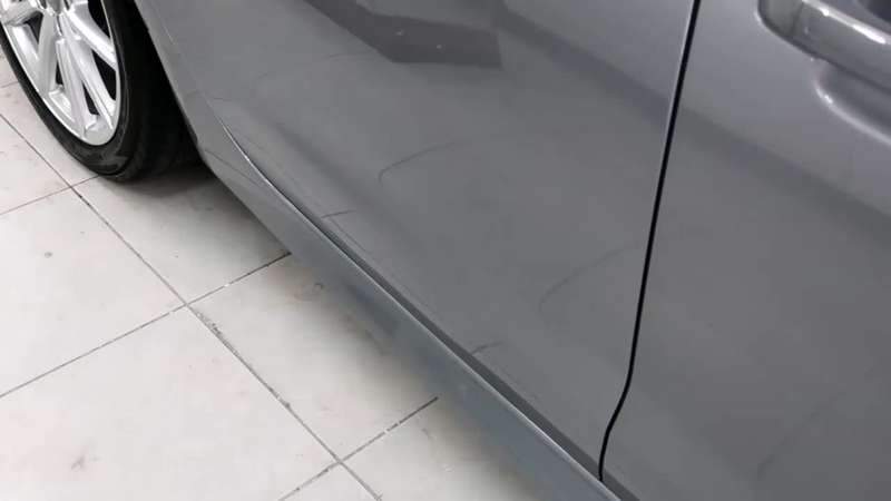 마포구 아우디 A6 도어 덴트 복원 후 광택 복원까지 시공 후