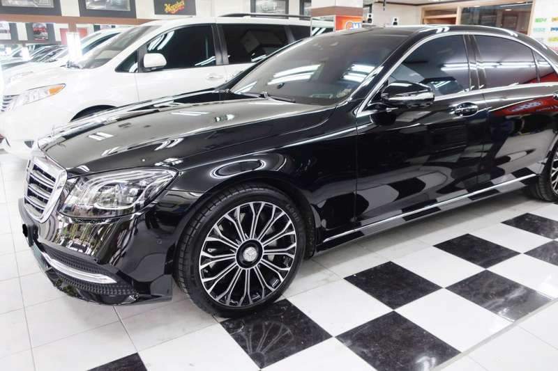 벤츠 S560 덴트 시공 사진