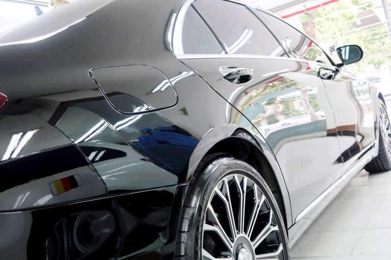 벤츠 S560 덴트 시공 사진