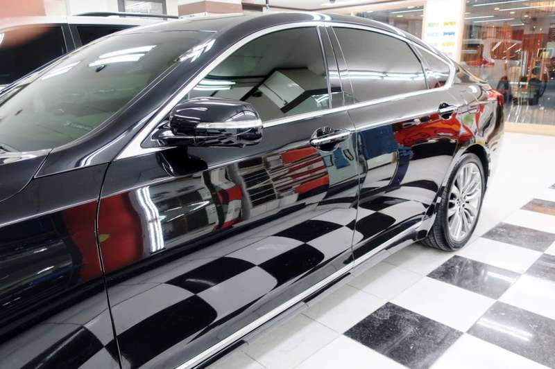 제네시스 G80 덴트 시공 사진