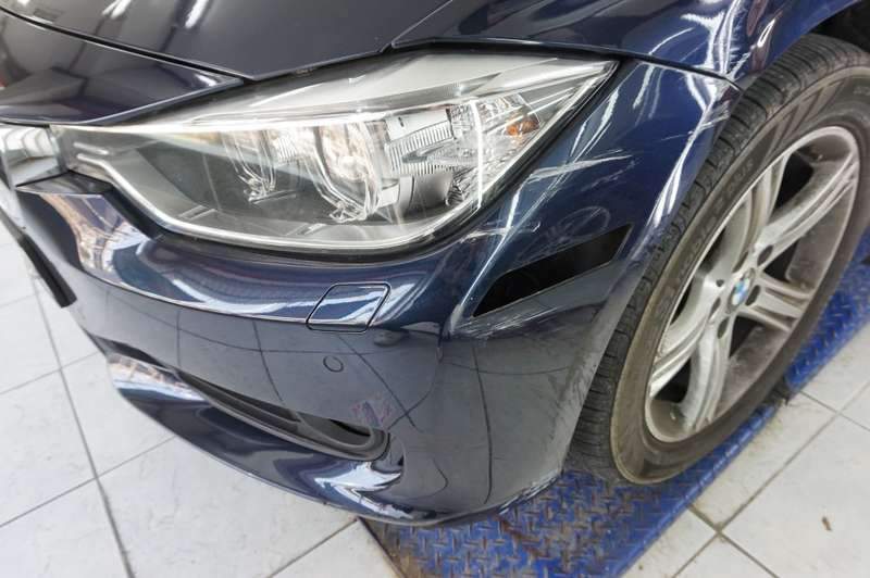 BMW 320d 덴트 시공 사진
