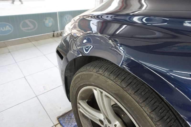 BMW 320d 덴트 시공 사진