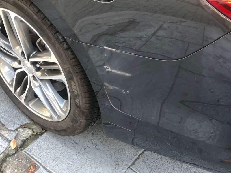 그랜저 덴트 시공 사진