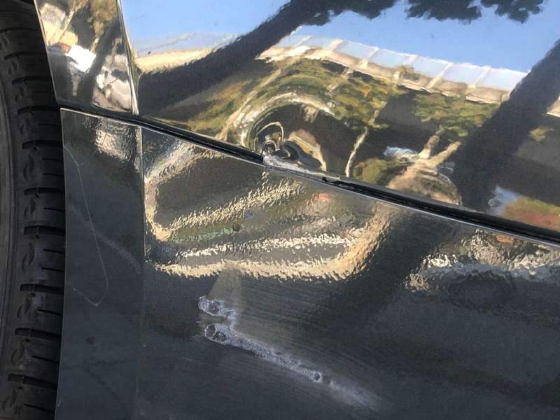 그랜저 덴트 시공 사진