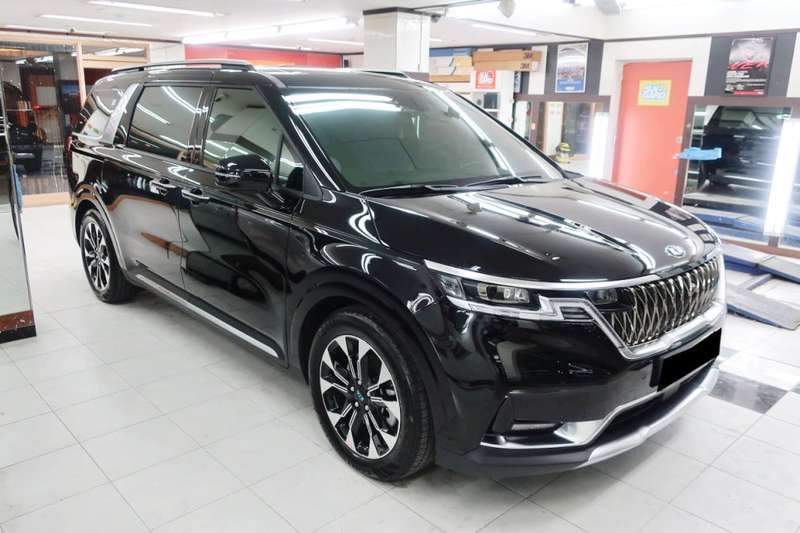 마포구 덴트 광택 전문점 기아 카니발 4세대 신차 유리 시공 전