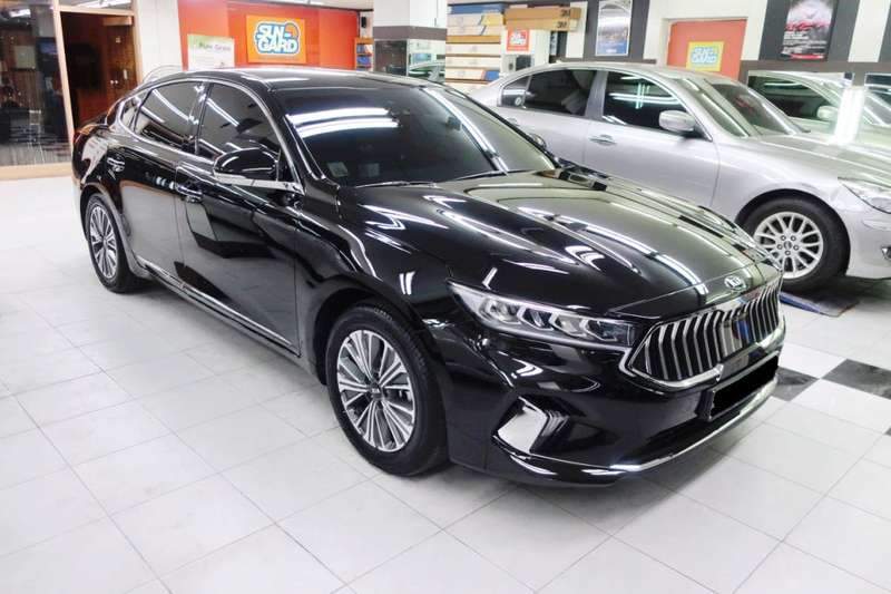 마포구 기아 K7 덴트 복원 후 광택 복원과 유리막 코 시공 전