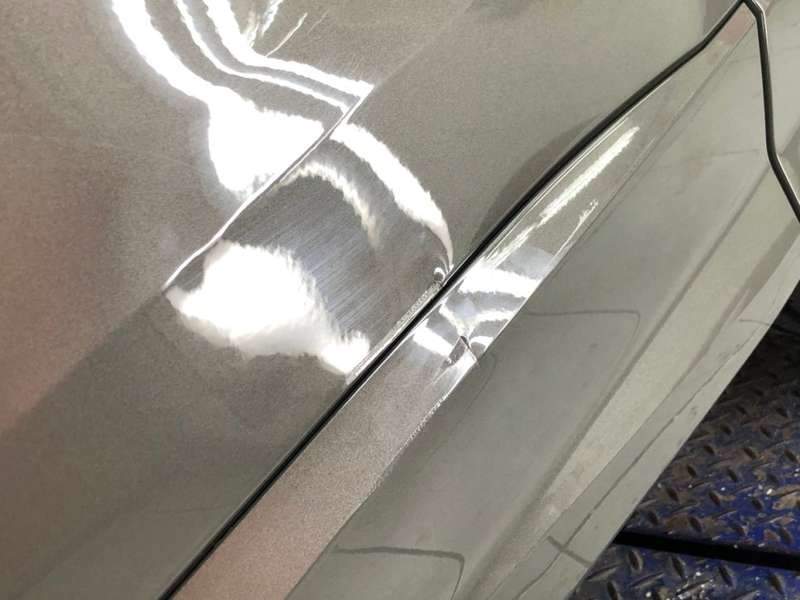 아우디 Q3 덴트 시공 사진