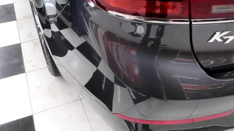 마포구 망원동에서 오신 K7 리어 범퍼 덴트 복원 후  시공 후