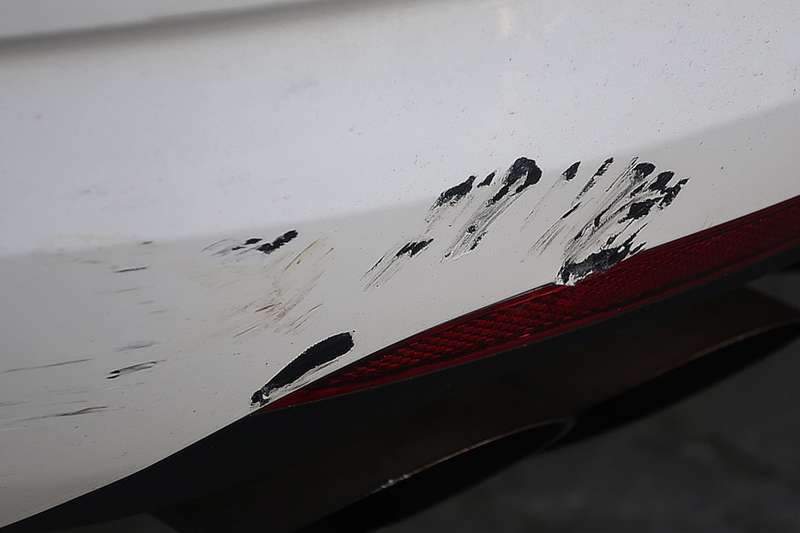 폭스바겐 파사트 CC 리어 범퍼 덴트 완성 후 02