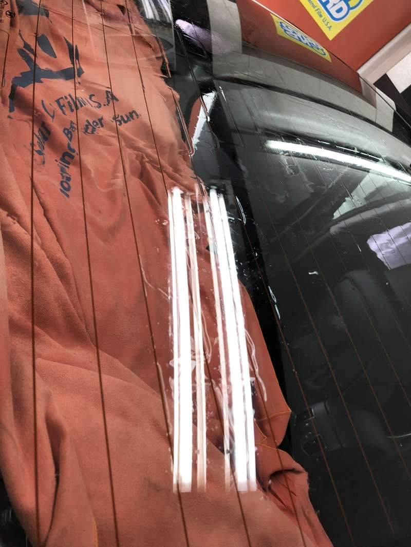 쏘나타 유리 복원·교체 시공 사진