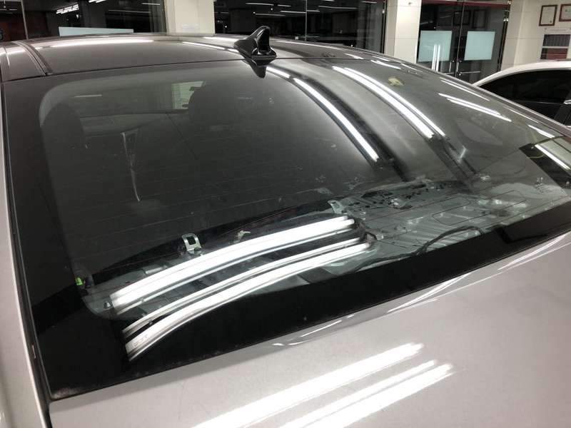 쏘나타 유리 복원·교체 시공 사진