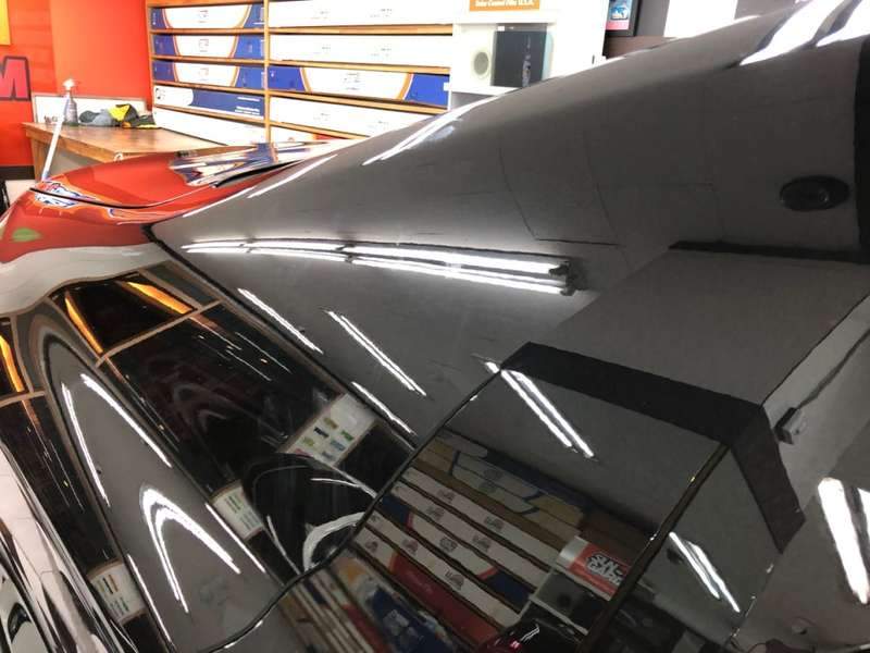 제네시스 EQ900 덴트 시공 사진