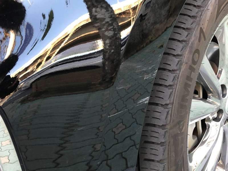 카니발 덴트 시공 사진