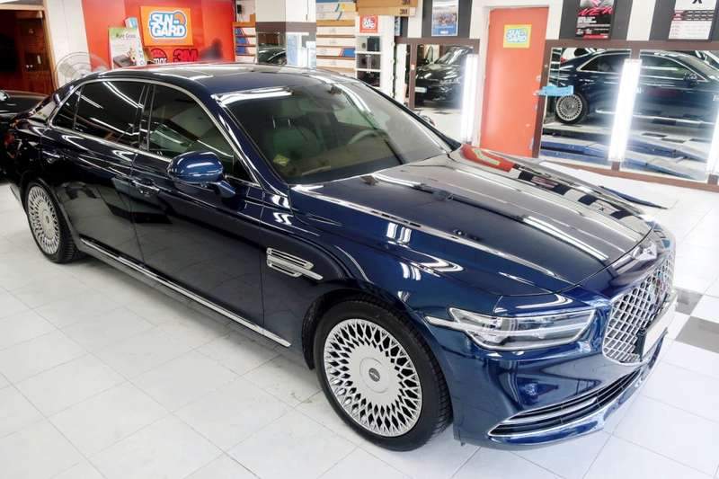 마포구 연희동 근처 덴트 광택 전문점 제네시스 G90  시공 전