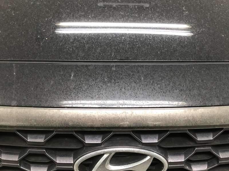 싼타페 덴트 시공 사진