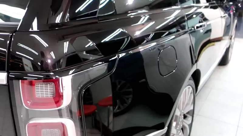 마포구 성산동 레인지 로버 보그 광택 복원 유리막 코팅 시공 후