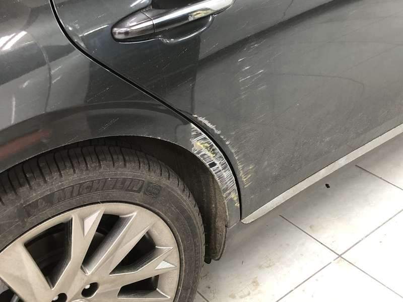 그랜저 덴트 시공 사진