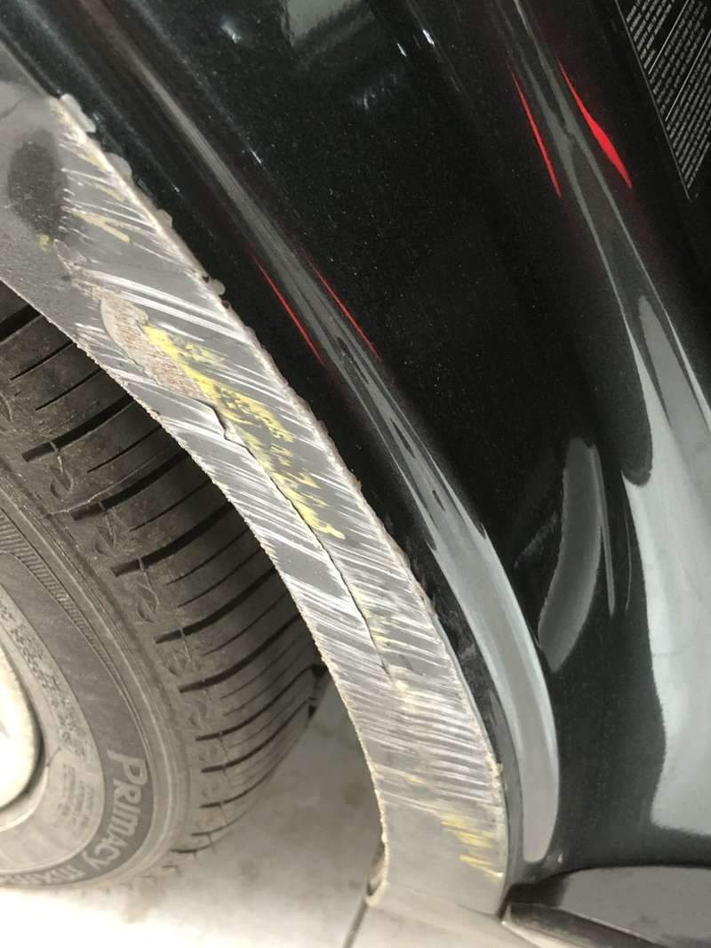 그랜저 덴트 시공 사진