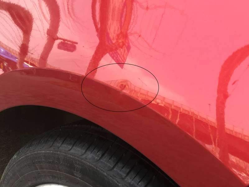 폭스바겐 골프 판금 덴트 복원 덴트 시공 사진