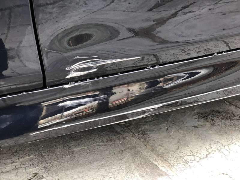 BMW 528i 덴트 완성 후 06