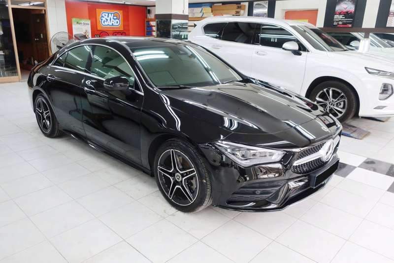 마포구 덴트 전문점 벤츠 CLA250 조수석 부분 판금 도색