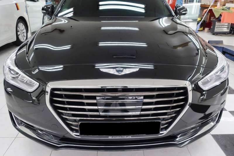 제네시스 EQ900 덴트 시공 사진