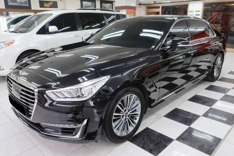 제네시스 EQ900 덴트 시공 사진