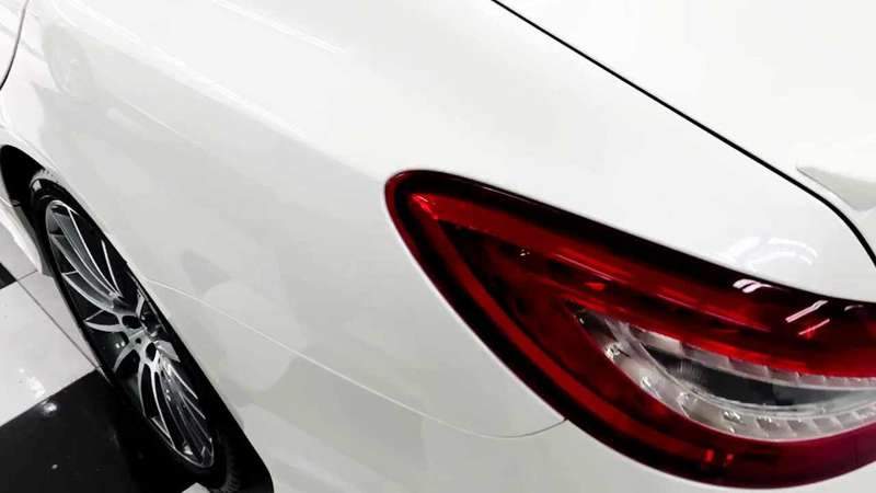 마포구 유리막 코팅 전문점 벤츠 CLS400 덴트 광택 시공 후