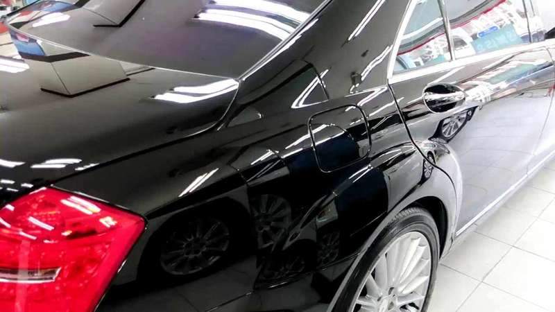 마포구 상암동 광택 전문점 벤츠 W221 S500 광택 시공 후
