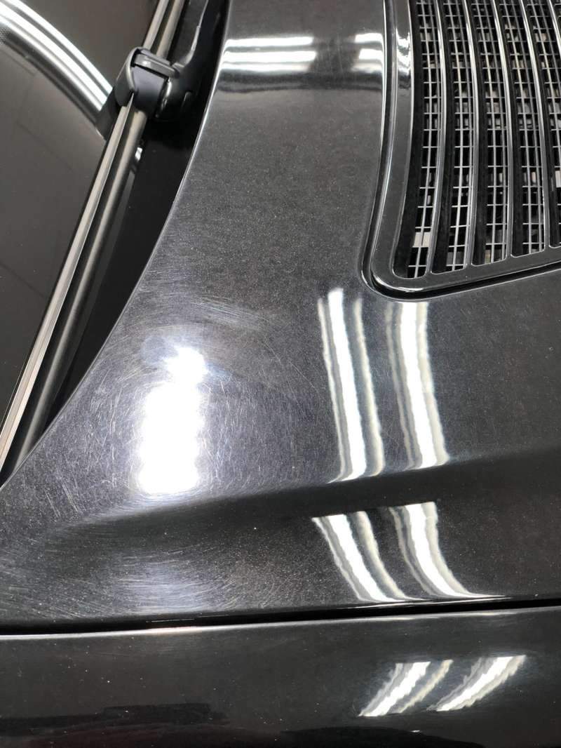 벤츠 W221 덴트 시공 사진