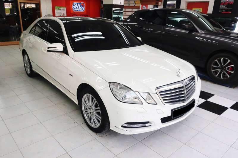 망원동 홍대 덴트 전문점 벤츠 E300 리어 범퍼 판금 도색 복원