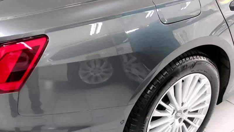 마포구 덴트 전문점 아우디 A6 펜더, 범퍼 판금 도색 시공 후