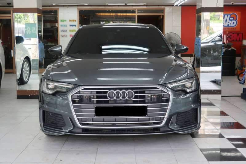 마포구 덴트 전문점 아우디 A6 펜더, 범퍼 판금 도색 시공 전