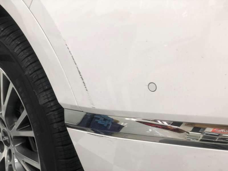 제네시스 GV80 덴트 시공 사진