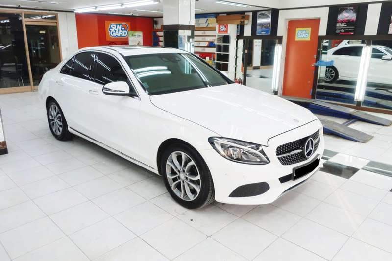 마포구 덴트 광택 전문점 벤츠 C220d 보닛 판금 도색 후 유리막 코팅