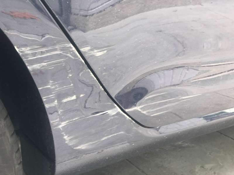 폭스바겐 골프 도어 펜더 판금 덴트 시공 사진