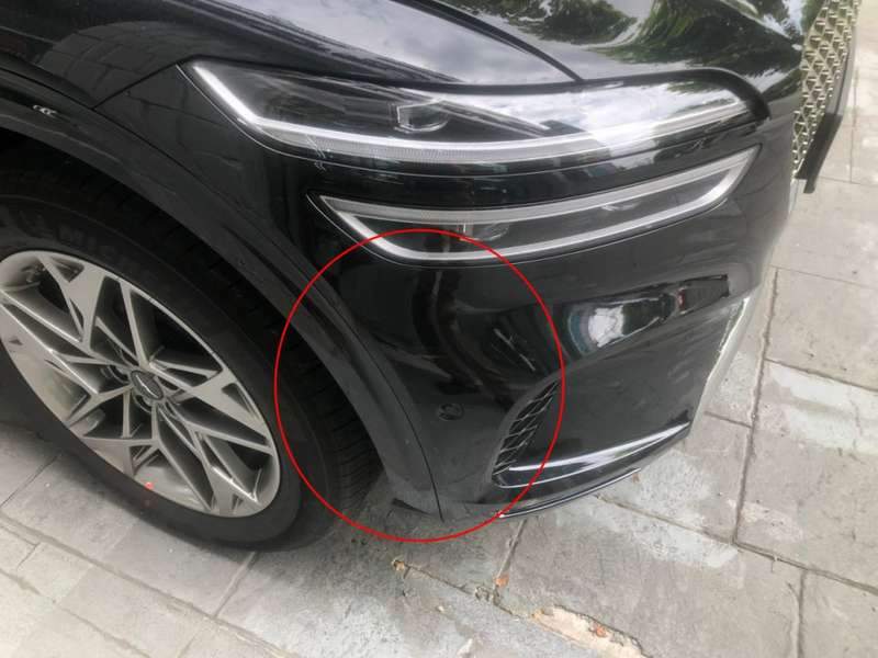 제네시스 GV70 덴트 시공 사진