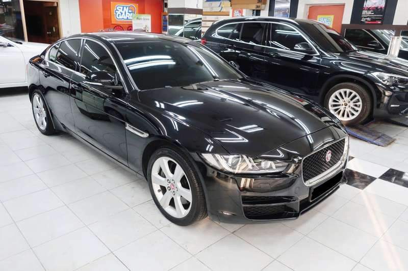 마포구 덴트는 역시... 재규어 XE 앞 범퍼 판금 도색 복원