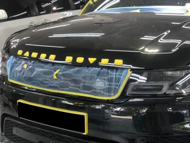 랜드로버 디스커버리 스포츠 광택 덴트 시공 사진