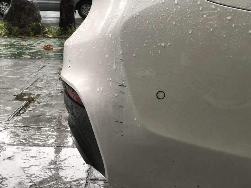 BMW 520d 덴트 시공 사진