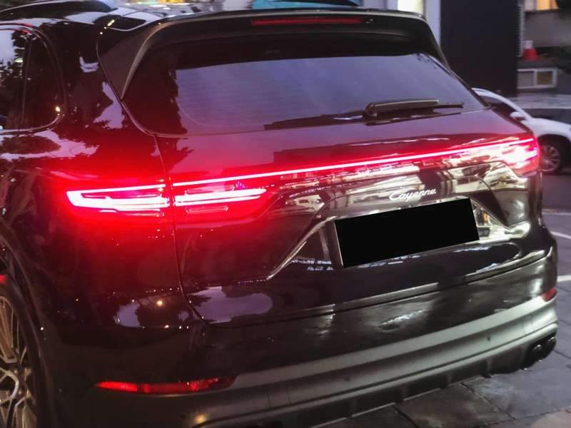 포르쉐 카이엔 덴트 시공 사진