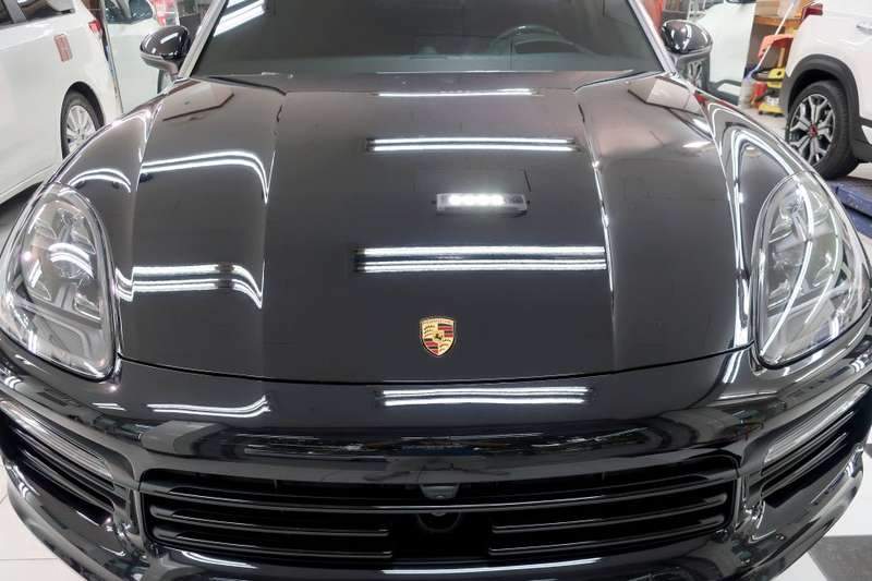 포르쉐 카이엔 덴트 시공 사진