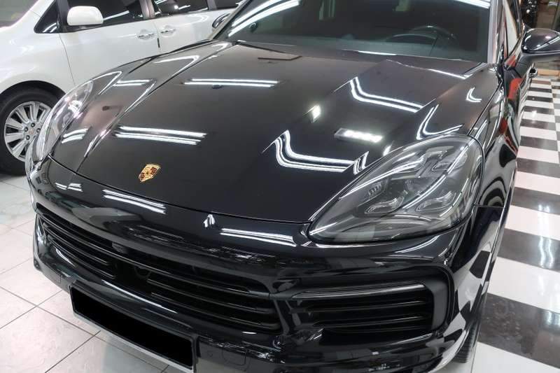 포르쉐 카이엔 덴트 시공 사진