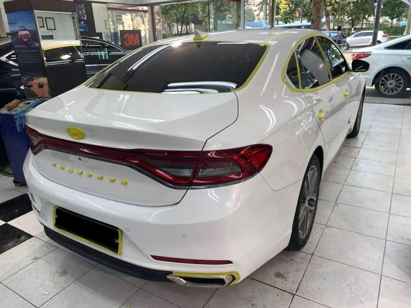 그랜저 덴트 시공 사진