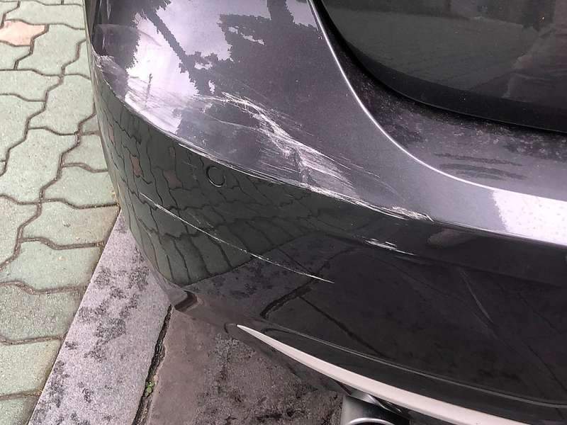 BMW 118d 덴트 시공 사진