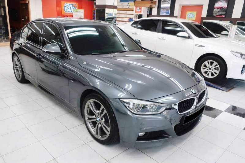 마포구 BMW 320i 찌그러진 펜더와 범퍼 판금 도색 시공 후