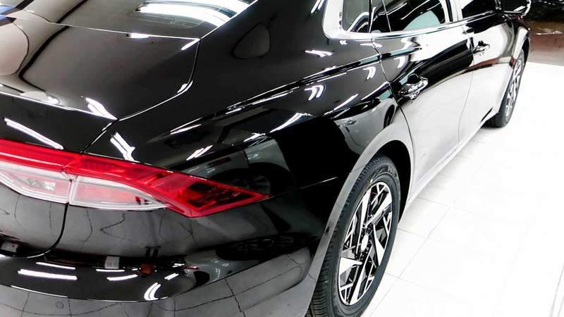 상암동에서 오신 신차 그랜저 유리막 코팅으로 보호와 편 시공 후