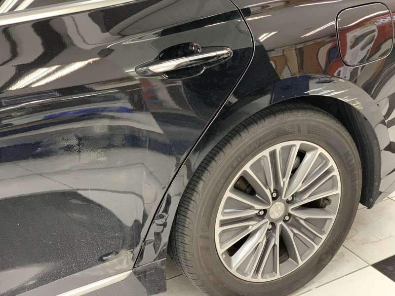 그랜저 덴트 시공 사진