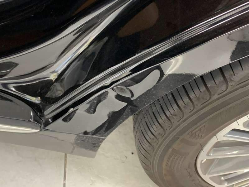 그랜저 덴트 시공 사진